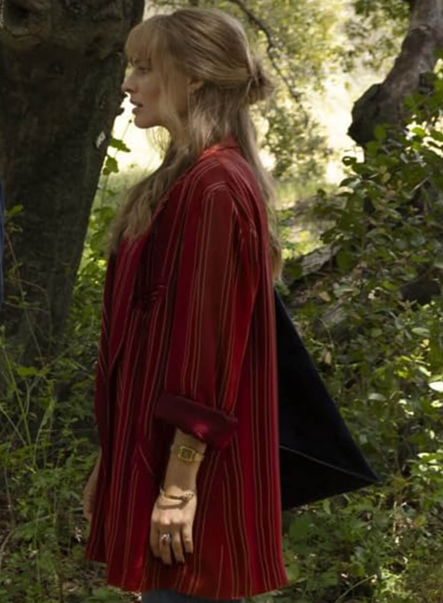 Margot Robbie A Big Bold Beautiful Journey Sarah Red Blazer
