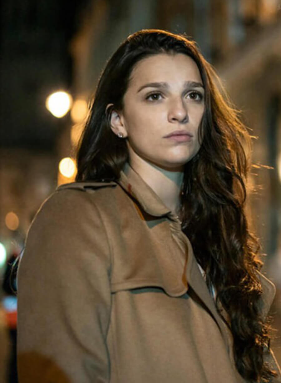 Marisa Abel Industry Yasmin Yazdani Brown Wool Coat