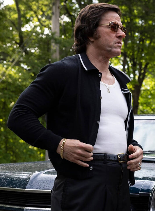 Mark Wahlberg By Any Means Gregory Scarpa Black Jacket