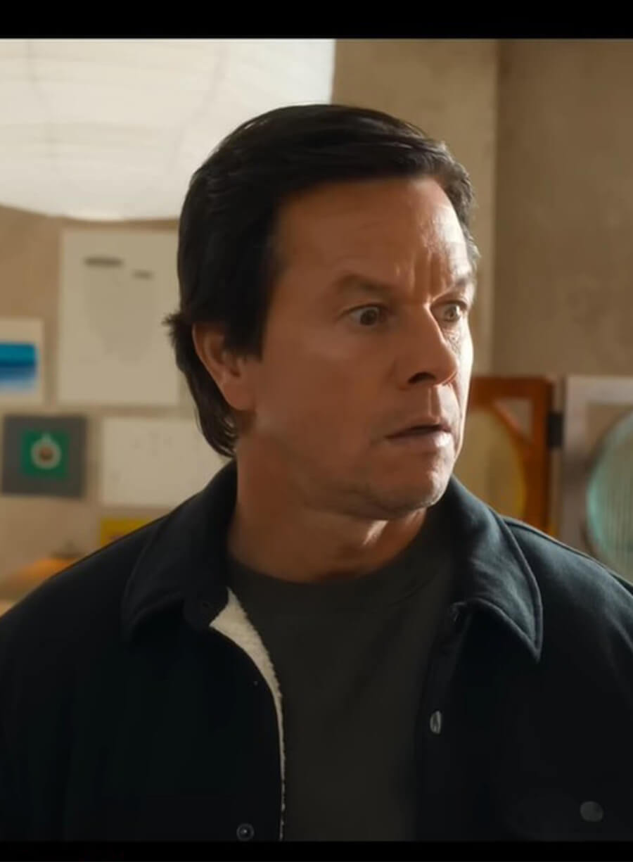 Mark Wahlberg The Family Plan 2 Dan Morgan Black Jacket