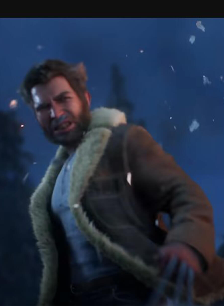 James Howlett Marvel Wolverine Brown Leather Jacket 