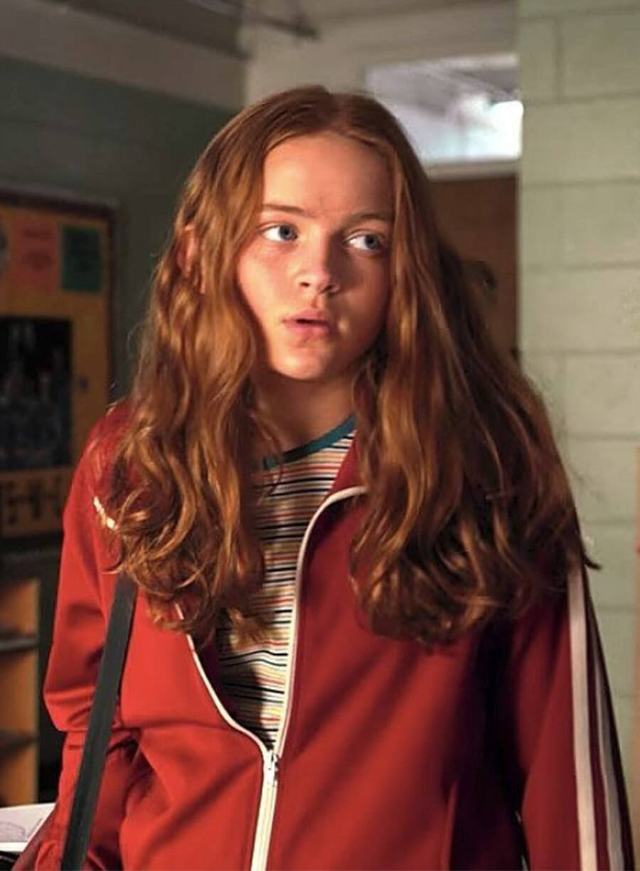 Max Mayfield Stranger Things Red Track Jacket
