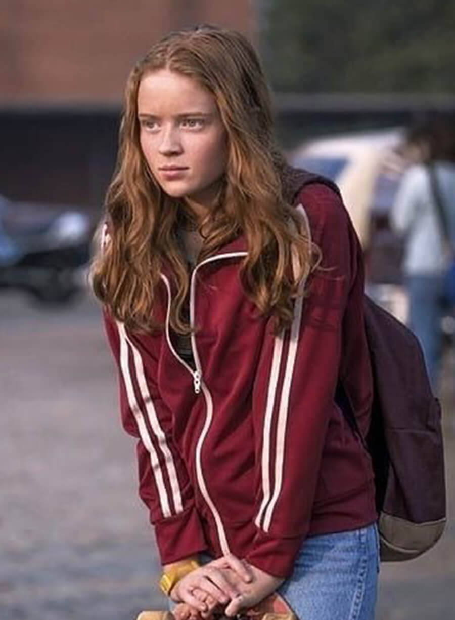 Max Mayfield Stranger Things Red Track Jacket