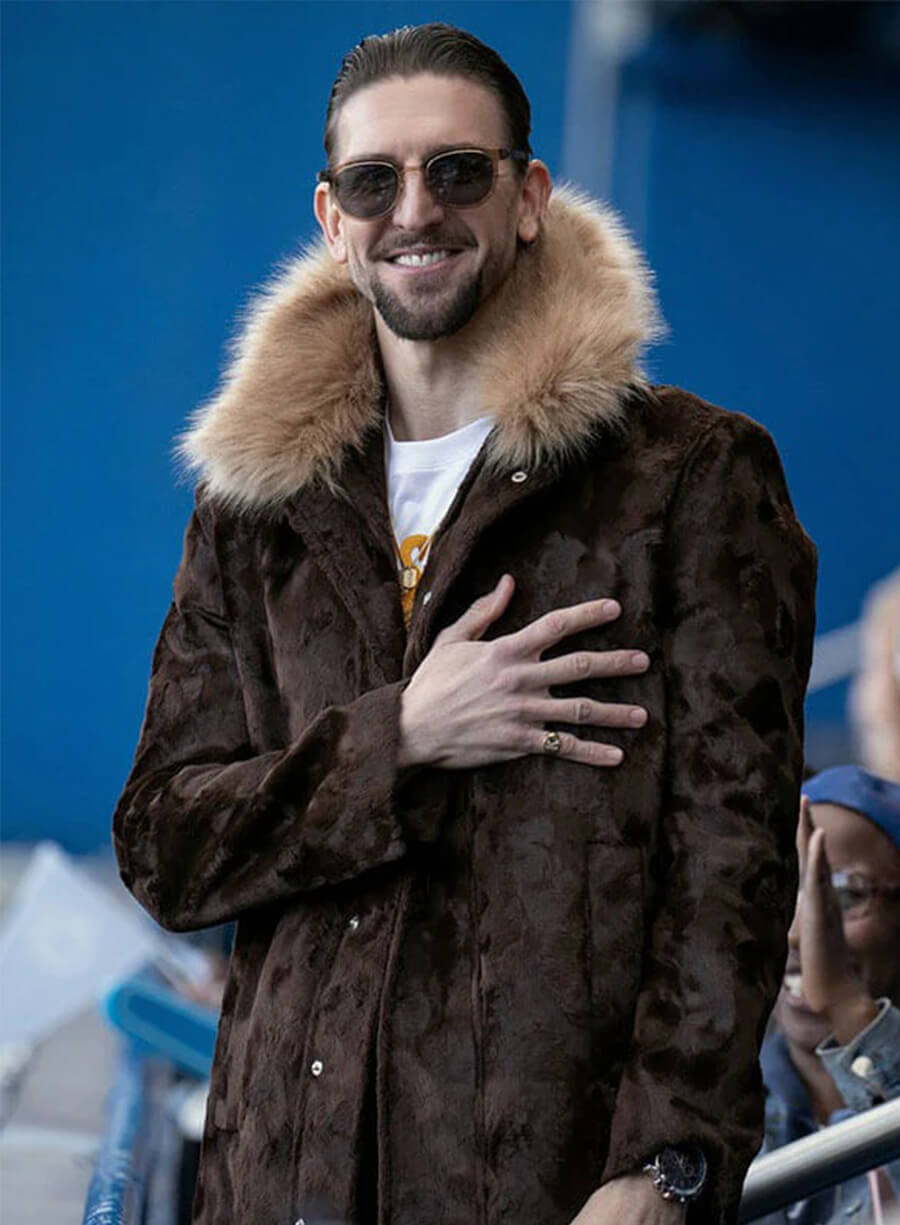 Maximillian Osinski Ted Lasso S03 Zavat Brown Coat