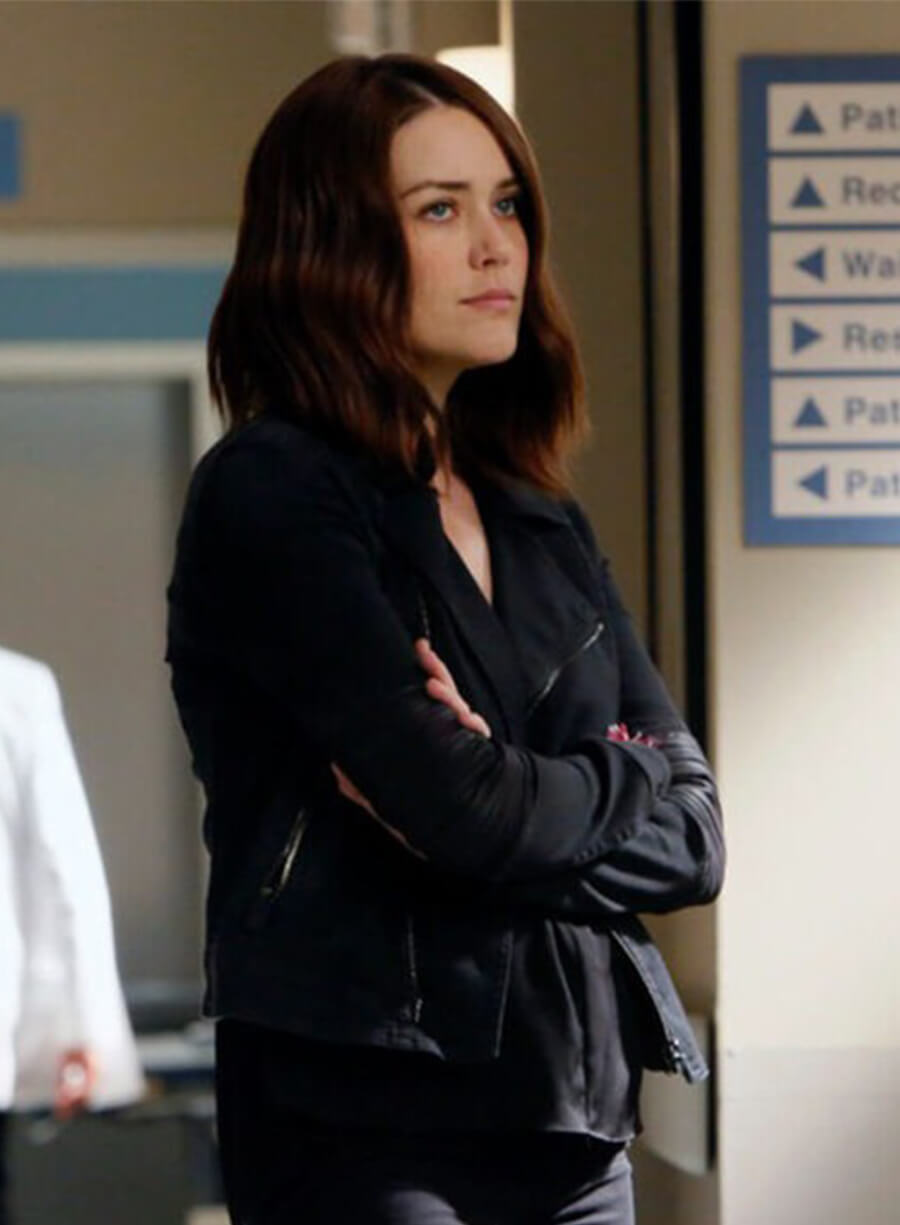 Megan Boone The Blacklist Elizabeth Keen Black Jacket