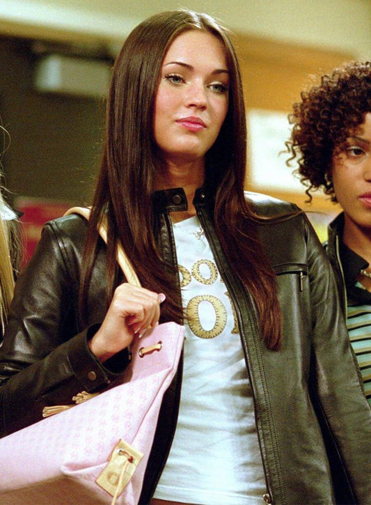 Megan Fox Confessions of a Teenage Drama Queen Black Leather Jacket 