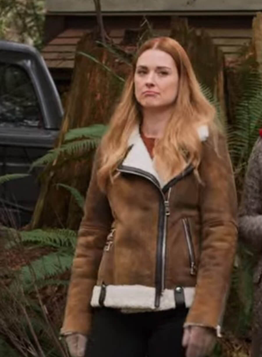 Melinda Monroe Virgin River Brown Suede Jacket