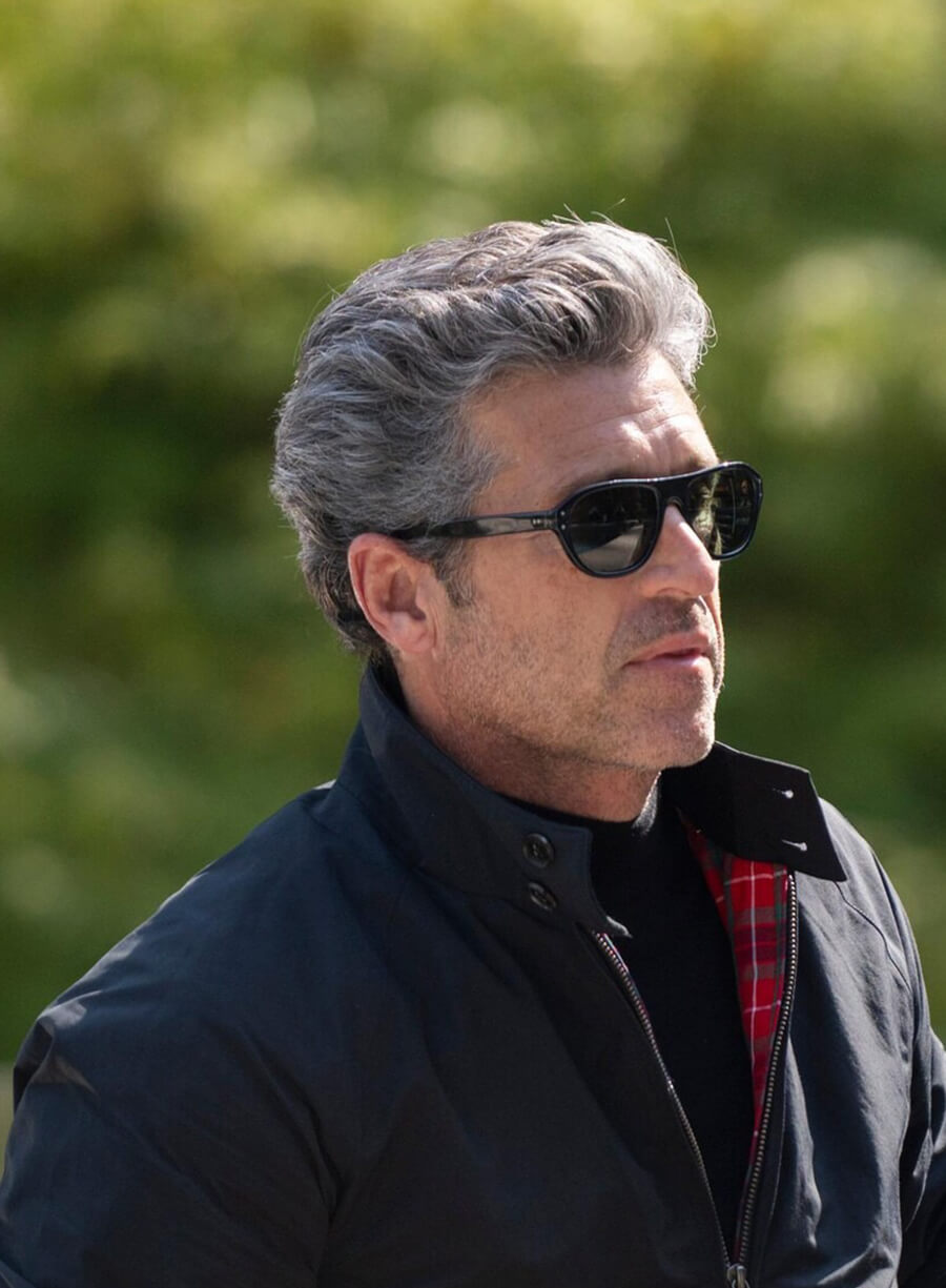 Memory of a Killer 2026 Angelo Doyle Black Cotton Jacket