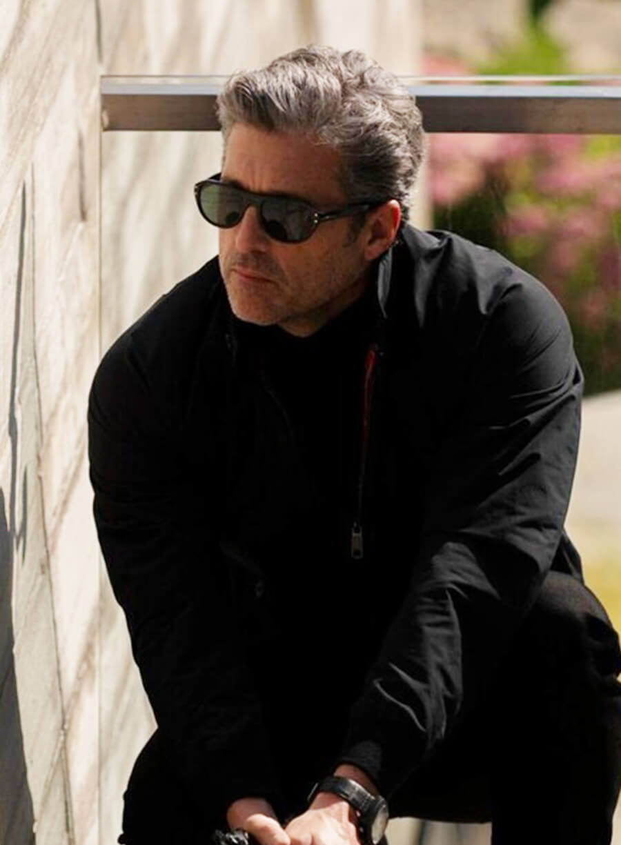 Memory of a Killer 2026 Angelo Doyle Black Cotton Jacket