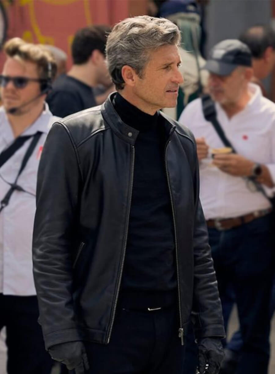 Memory of a Killer 2026 Angelo Doyle Black Leather Jacket