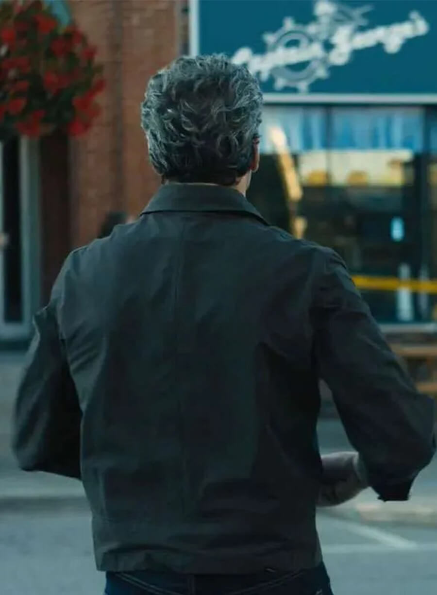 Memory of a Killer Angelo Doyle Grey Cotton Jacket