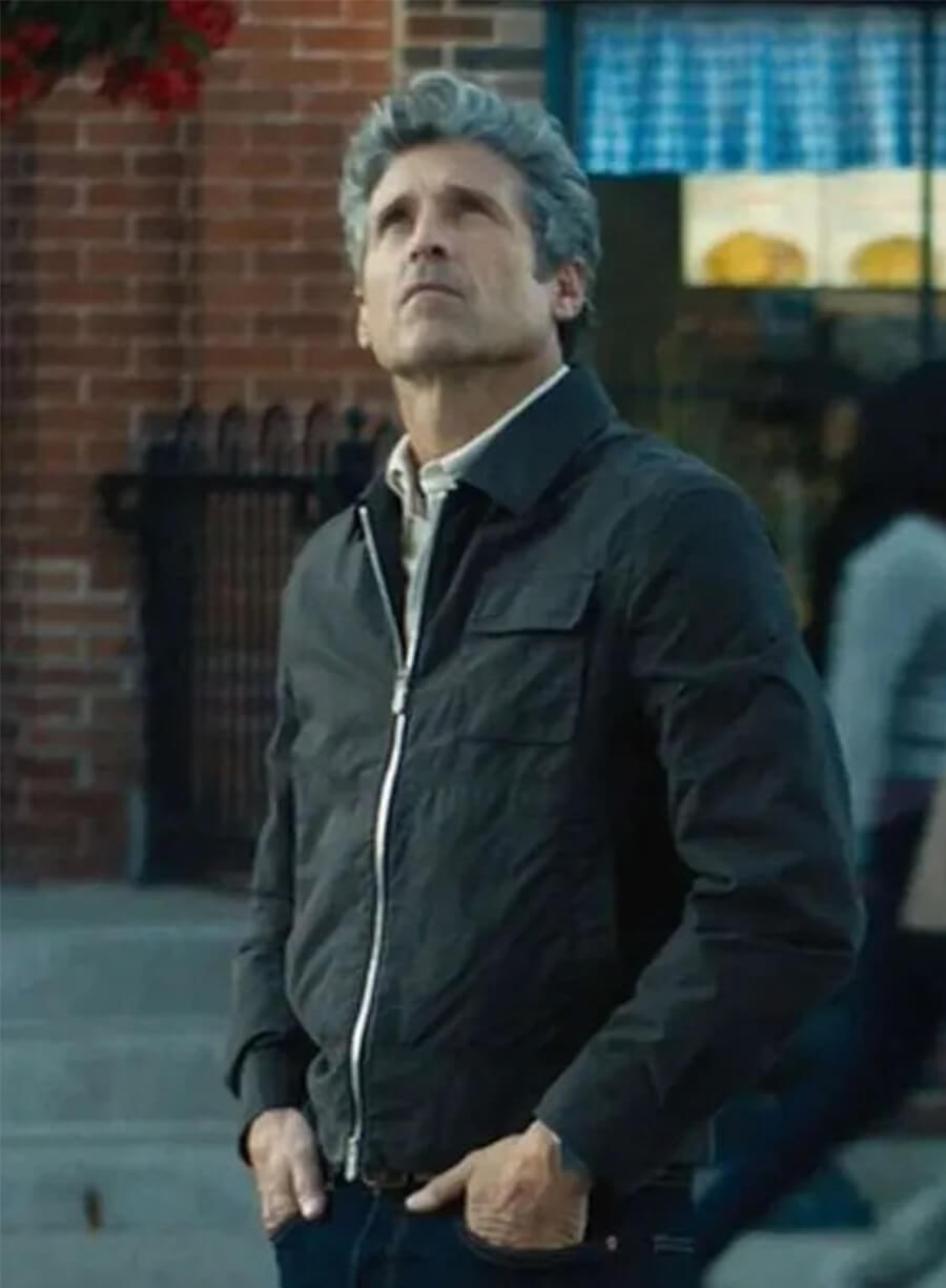 Memory of a Killer Angelo Doyle Grey Cotton Jacket