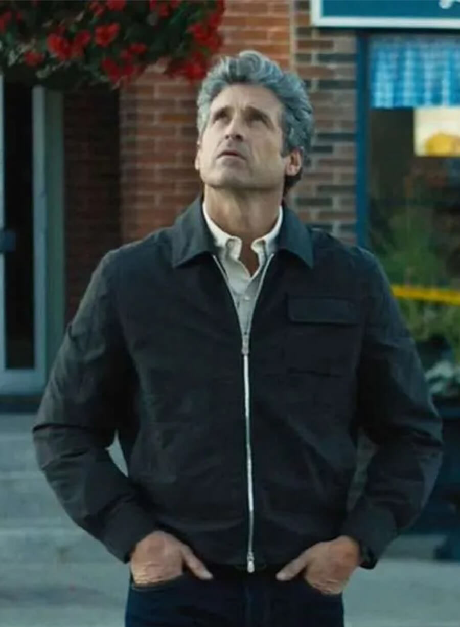 Memory of a Killer Angelo Doyle Grey Cotton Jacket