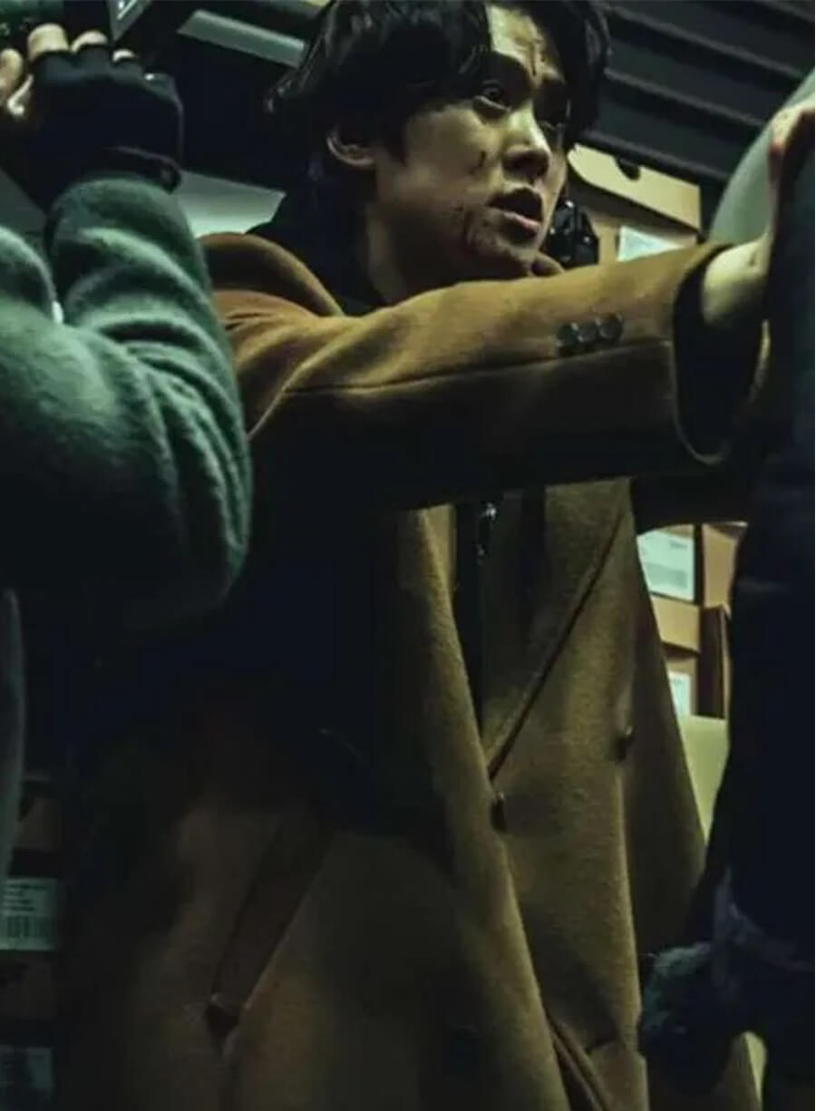  Mercy for None 2025 Koo Joon-mo Brown Wool Coat 