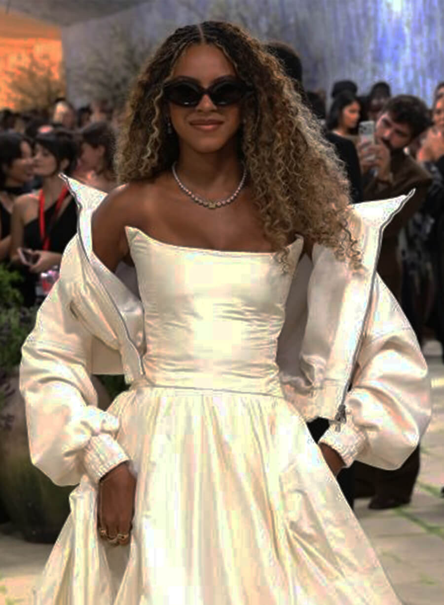 Met Gala 2026 Blue Ivy Carter White Jacket