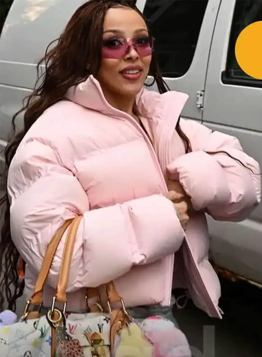 Met Gala 2026 Doja Cat Pink Puffer Jacket