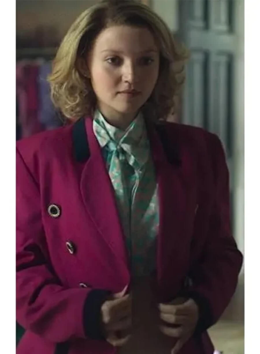 Mia McKenna-Bruce The Lady 2026 Blazer Coat