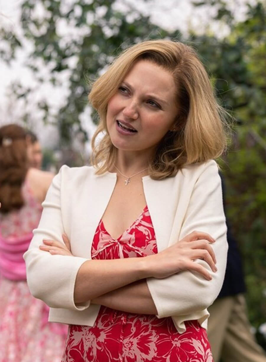 Mia McKenna-Bruce The Lady Jane Andrews White Jacket