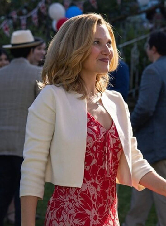 Mia McKenna-Bruce The Lady Jane Andrews White Jacket