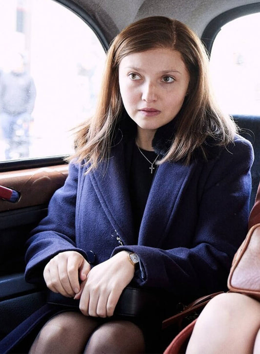 Mia McKenna-Bruce The Lady Jane Andrews Wool Coat