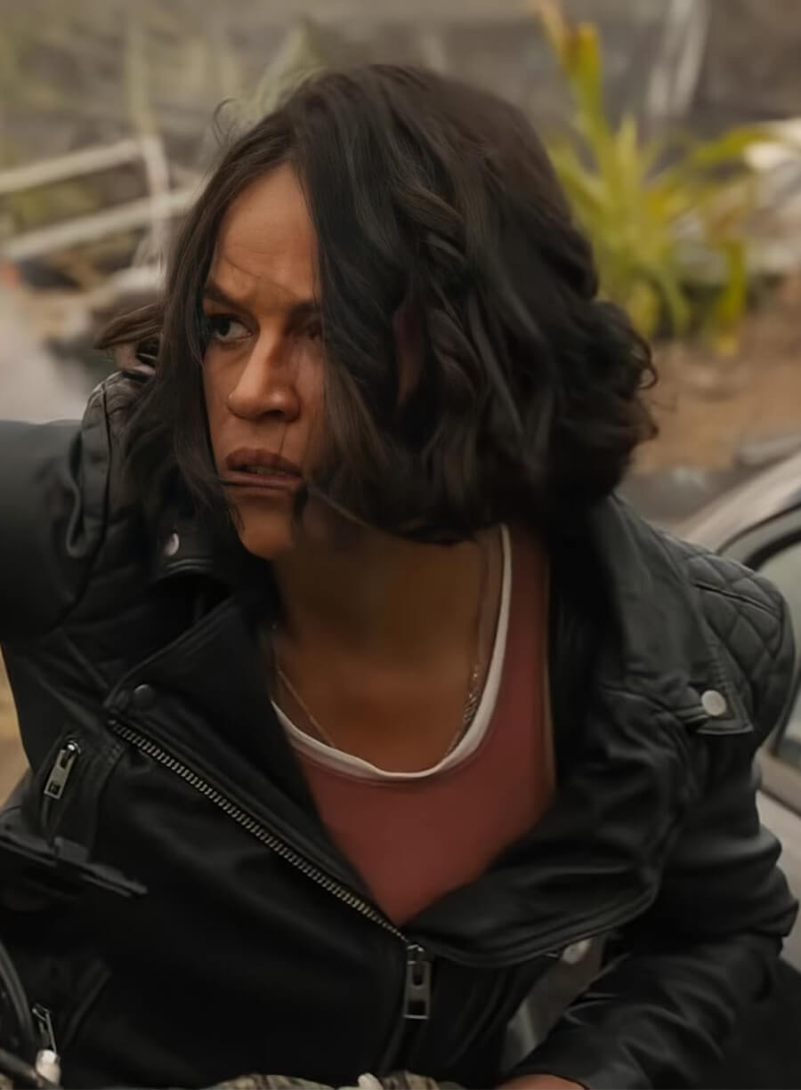 Mia Toreretto Fast & Furious 9 Biker Leather Jacket