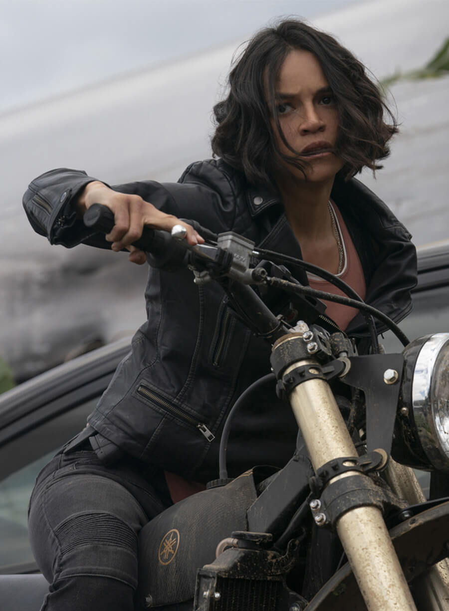 Mia Toreretto Fast & Furious 9 Biker Leather Jacket