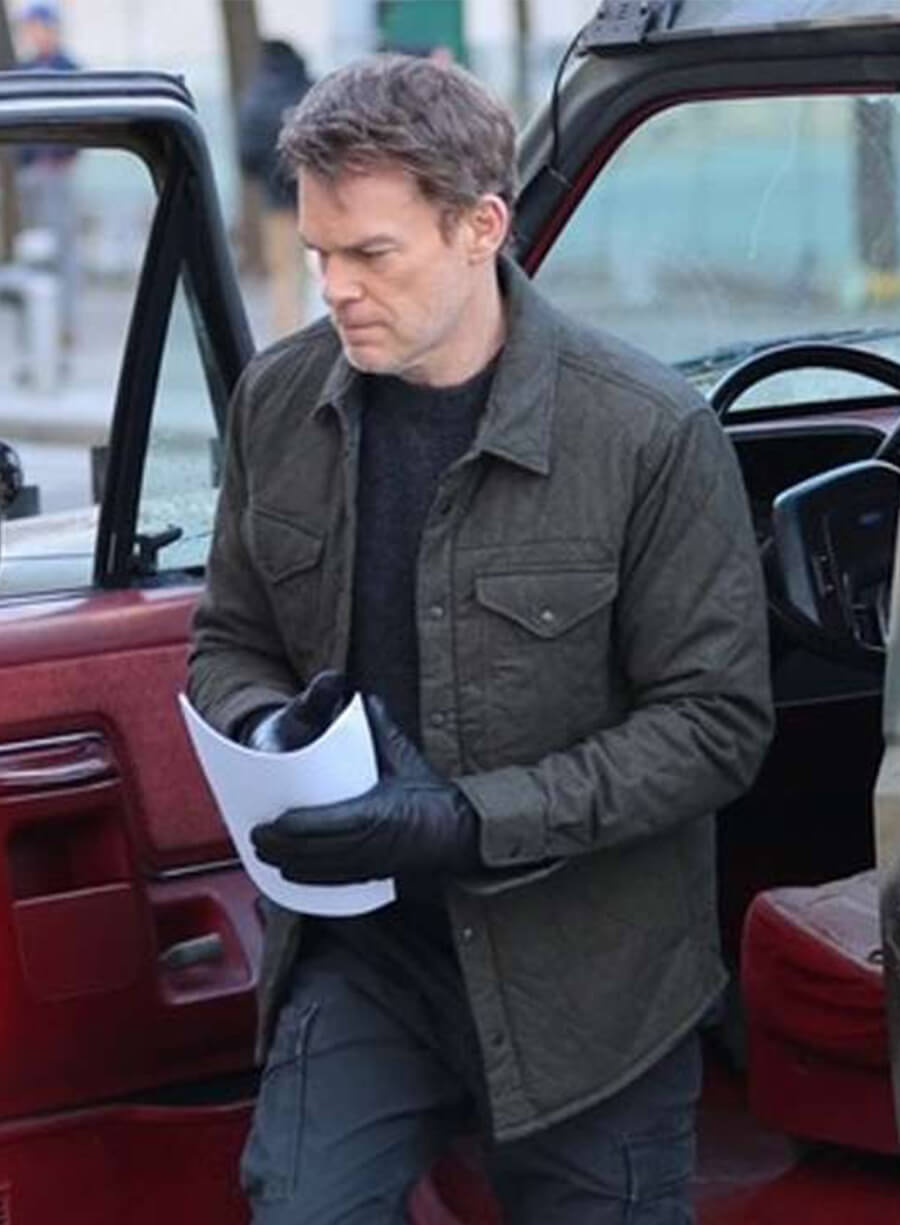 Michael C. Hall Dexter Resurrection Dexter Morgan Grey Jacket