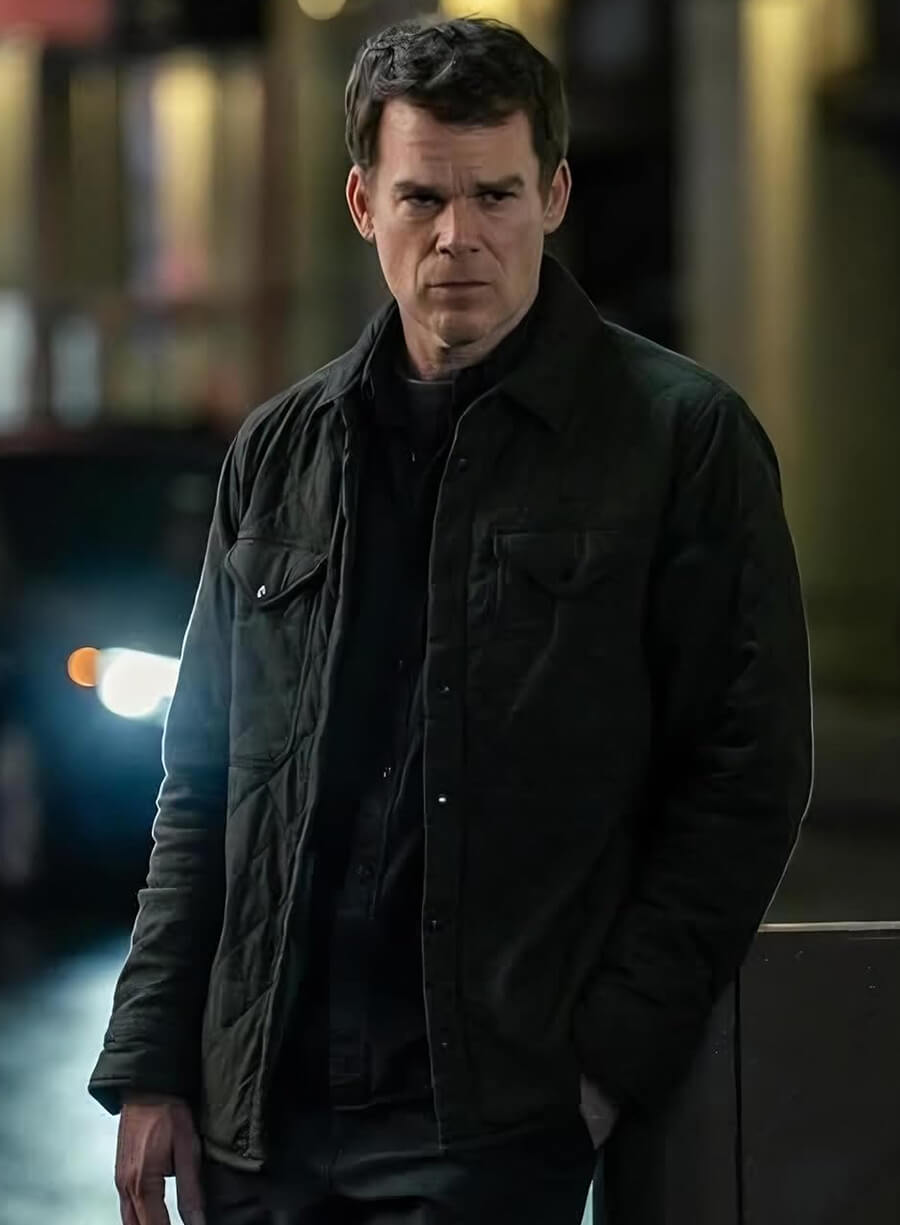 Michael C. Hall Dexter Resurrection Dexter Morgan Grey Jacket