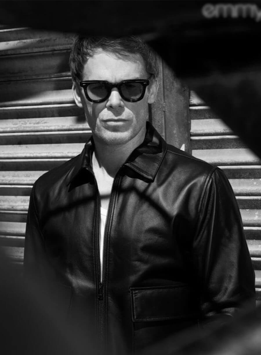 Michael C. Hall Dexter: Resurrection Dexter Morgan Black Leather Jacket