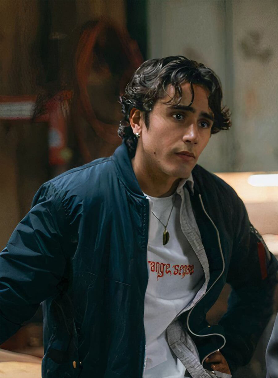 Michael Cimino Motorheads 2025 Zac Torres Blue Jacket