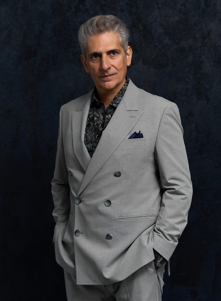 Michael Imperioli Memory of a Killer Dutch Grey Blazer