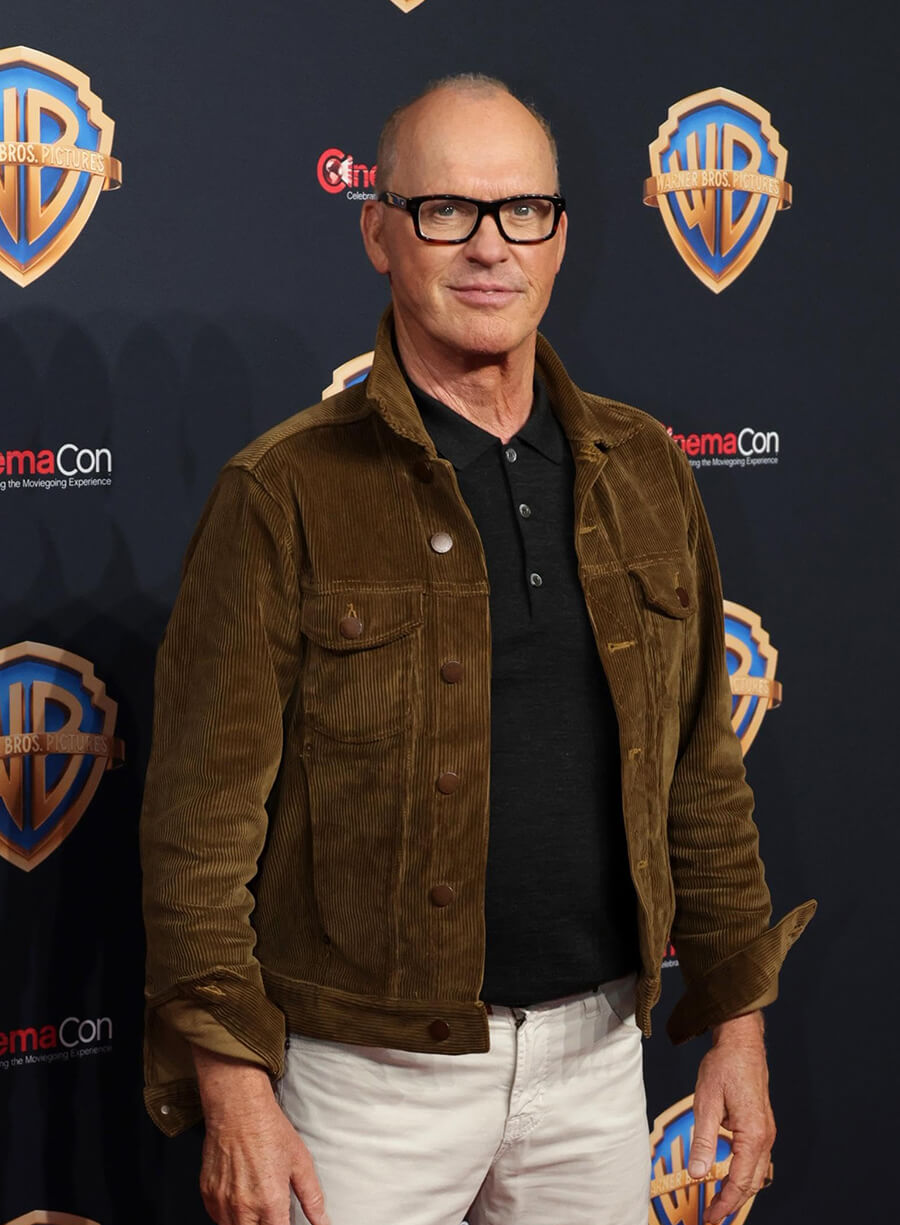 Michael Keaton Beetlejuice Beetlejuice 2024 Event Brown Jacket