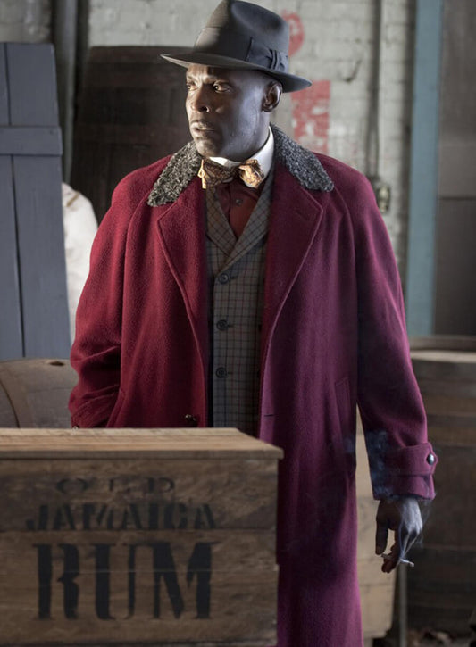 Michael Kenneth Boardwalk Empire Chalky White Red Coat