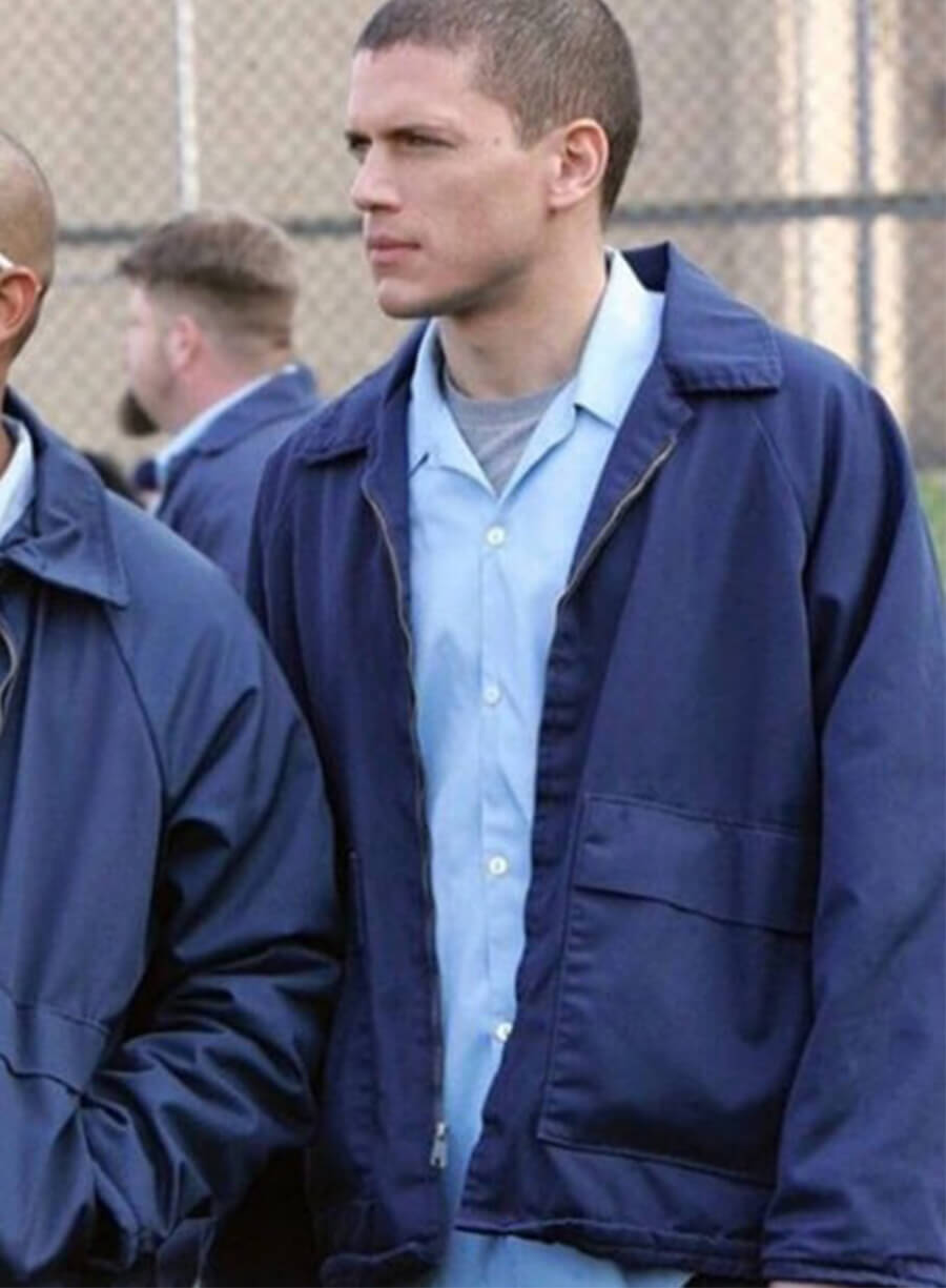 Michael Scofield Prison Break Blue Jacket 