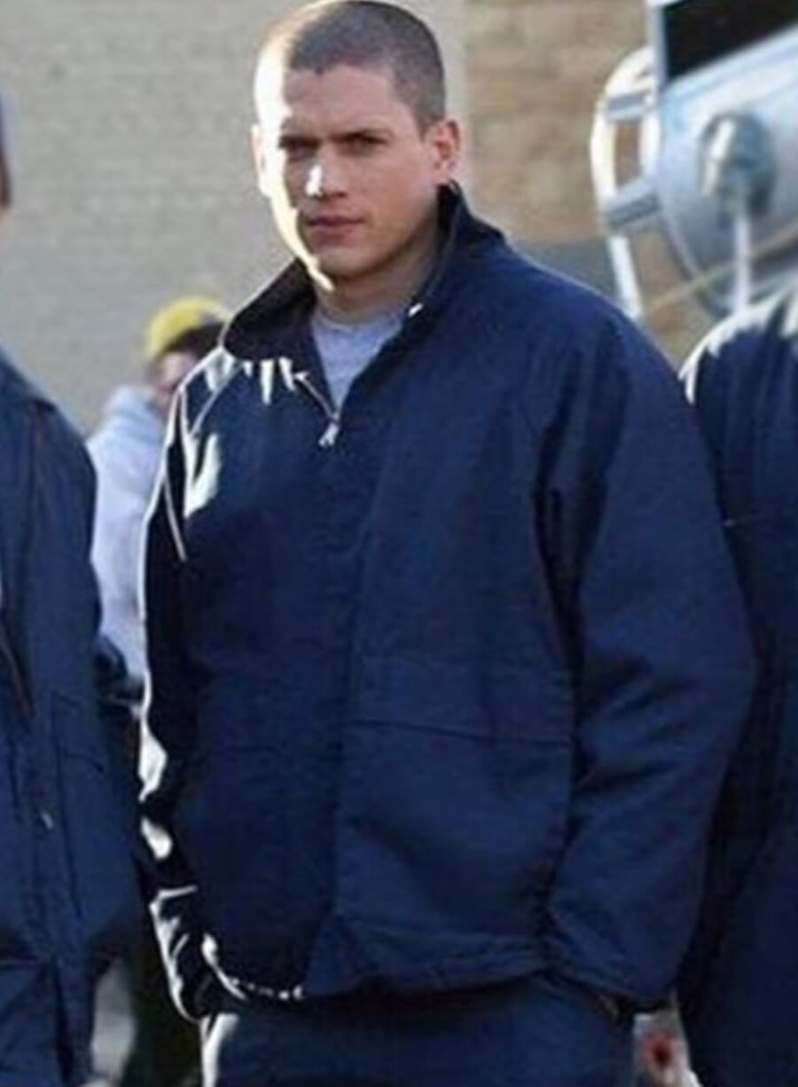 Michael Scofield Prison Break Blue Jacket 