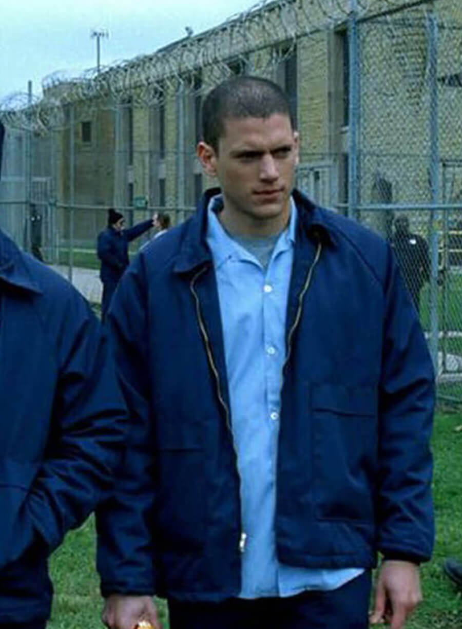 Michael Scofield Prison Break Blue Jacket 