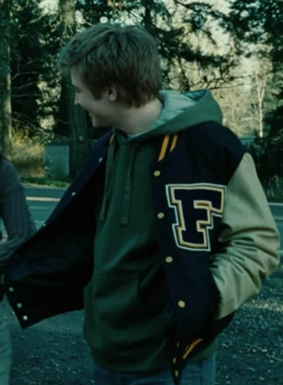 Michael Welch The Twilight Saga: New Moon Mike Newton Varsity Jacket