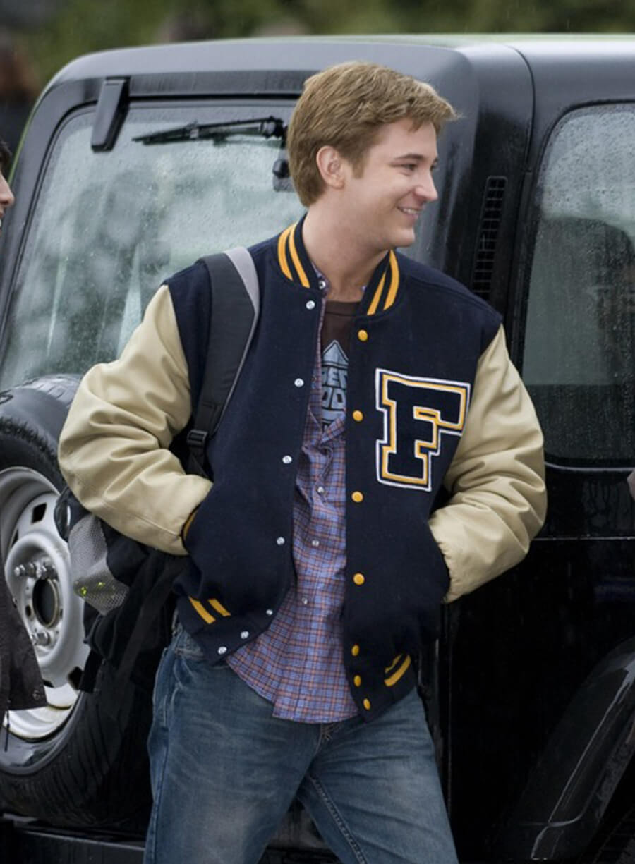 Michael Welch The Twilight Saga: New Moon Mike Newton Varsity Jacket
