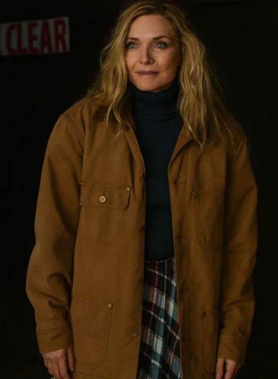 Michelle Pfeiffer Oh What Fun 2025 Claire Brown Jacket
