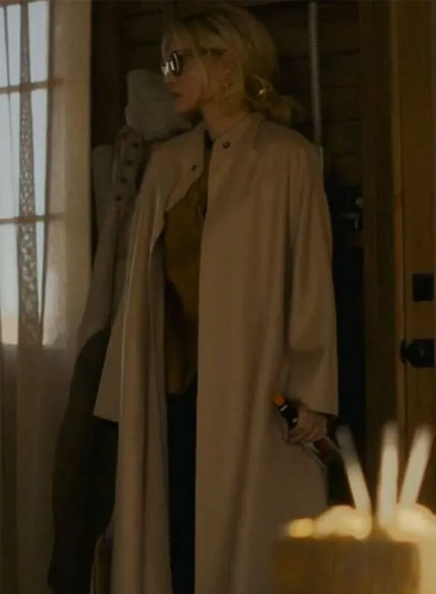 Michelle Pfeiffer The Madison 2026 Stacy Clyburn Beige Coat