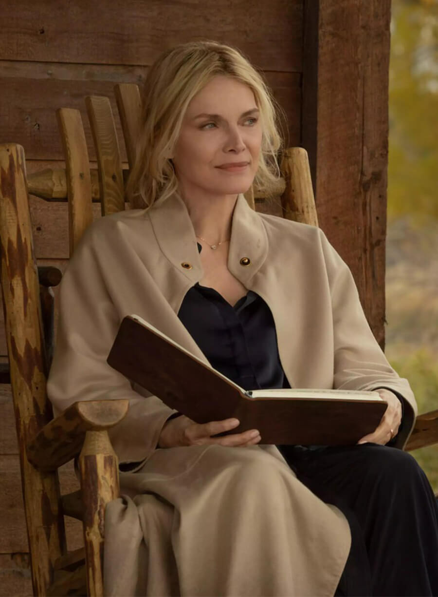 Michelle Pfeiffer The Madison 2026 Stacy Clyburn Beige Coat