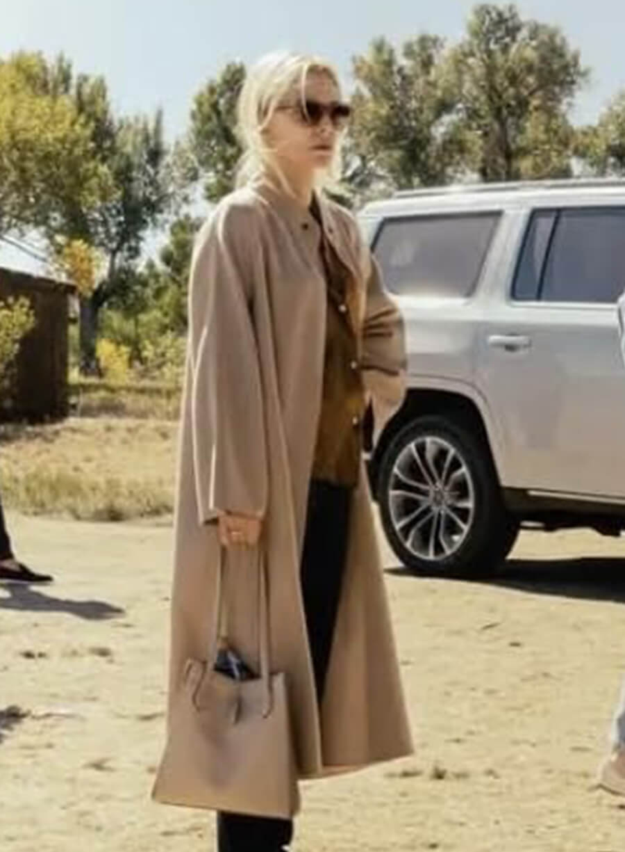 Michelle Pfeiffer The Madison 2026 Stacy Clyburn Beige Coat