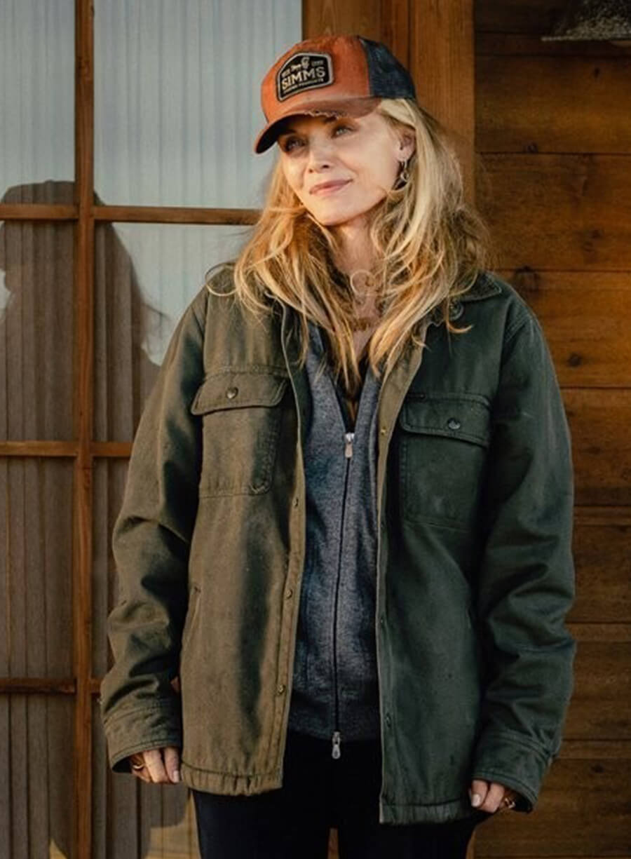 Michelle Pfeiffer The Madison 2026 Stacy Clyburn Green Jacket