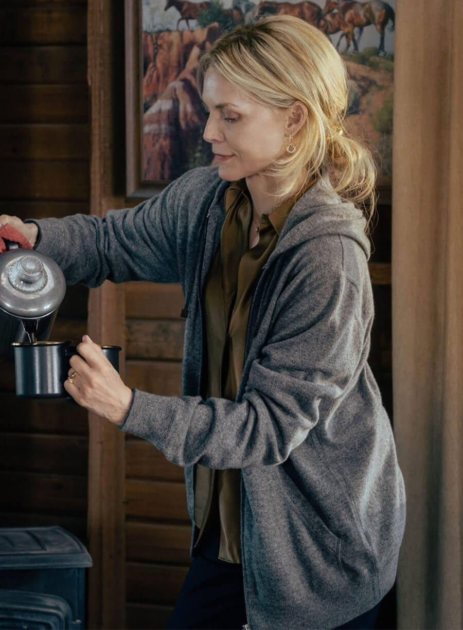 Michelle Pfeiffer The Madison 2026 Stacy Clyburn Zip-up Hoodie