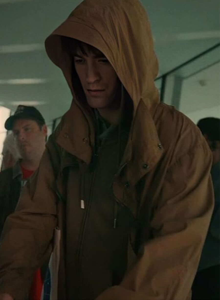Mickey 17 2025 Robert Pattinson Brown Hooded Jacket