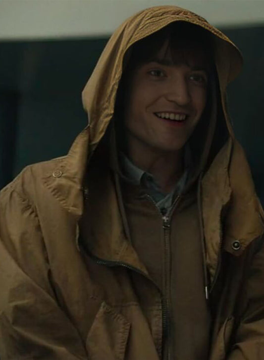 Mickey 17 2025 Robert Pattinson Brown Hooded Jacket