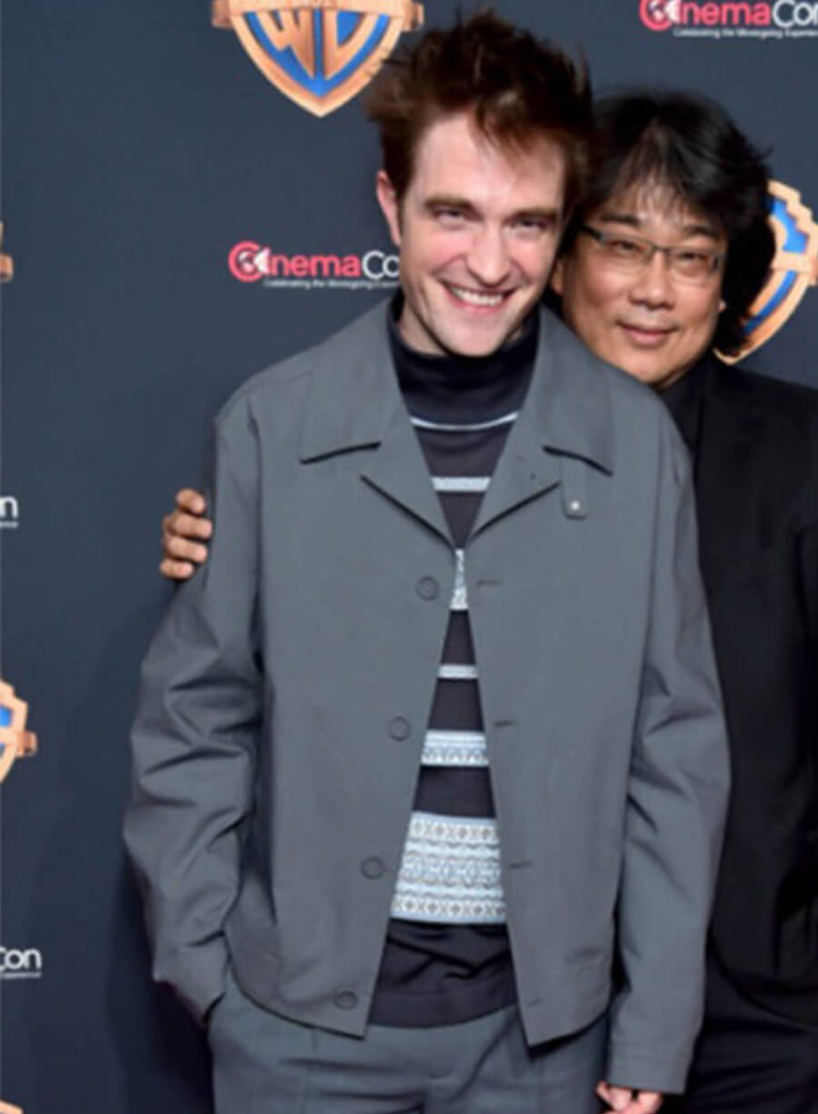 Mickey 17 Robert Pattinson Grey Cotton Jacket