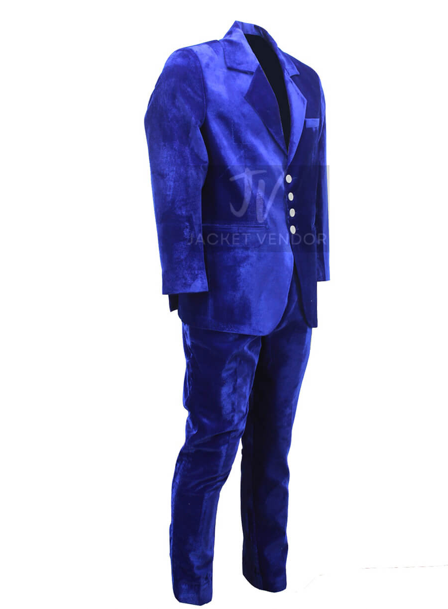 Mike Myers Dr. Devil Austin Powers Blue Velvet Suit