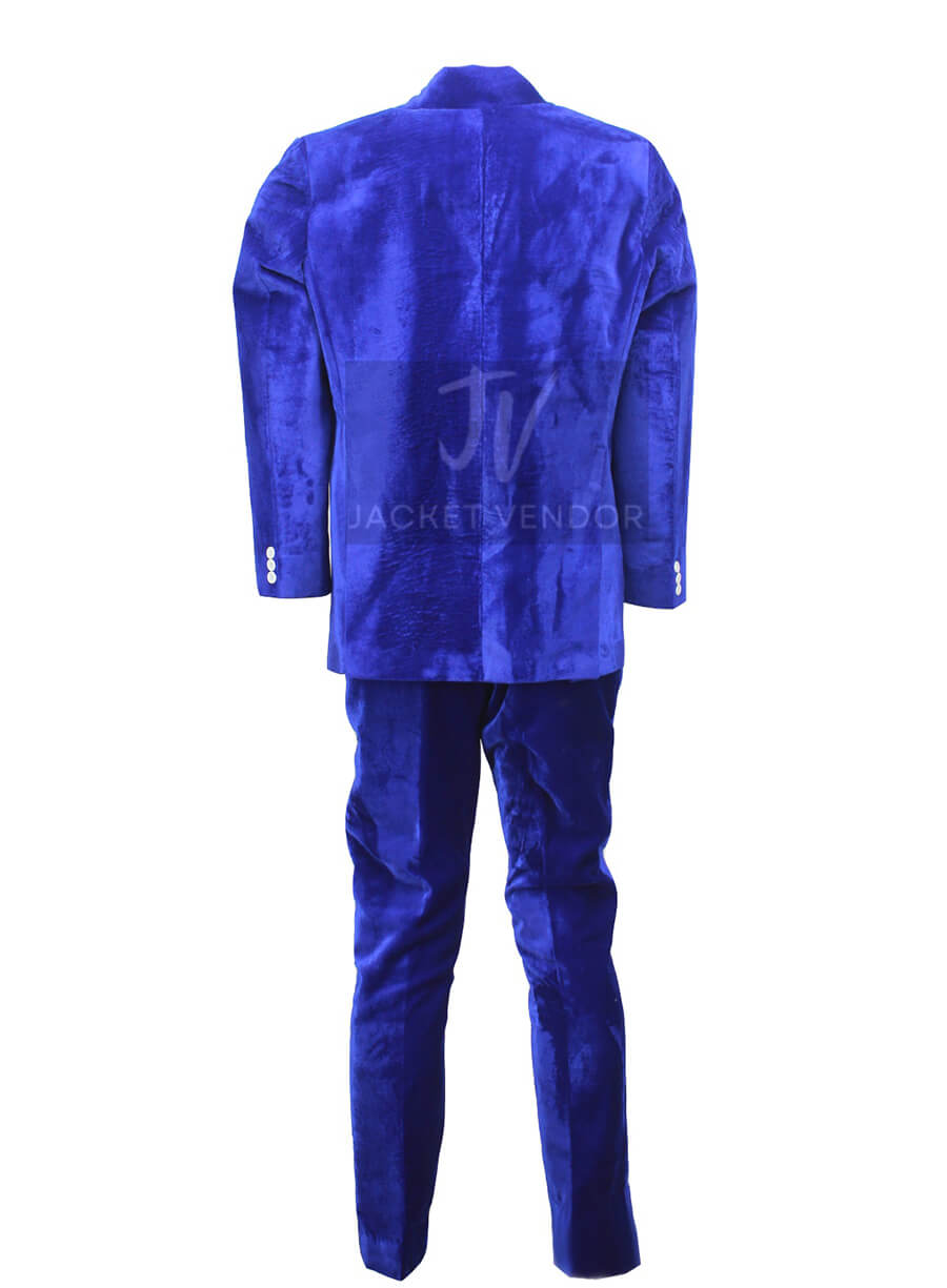 Mike Myers Dr. Devil Austin Powers Blue Velvet Suit