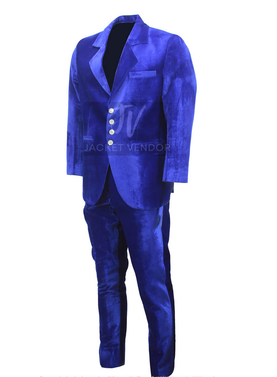 Mike Myers Dr. Devil Austin Powers Blue Velvet Suit